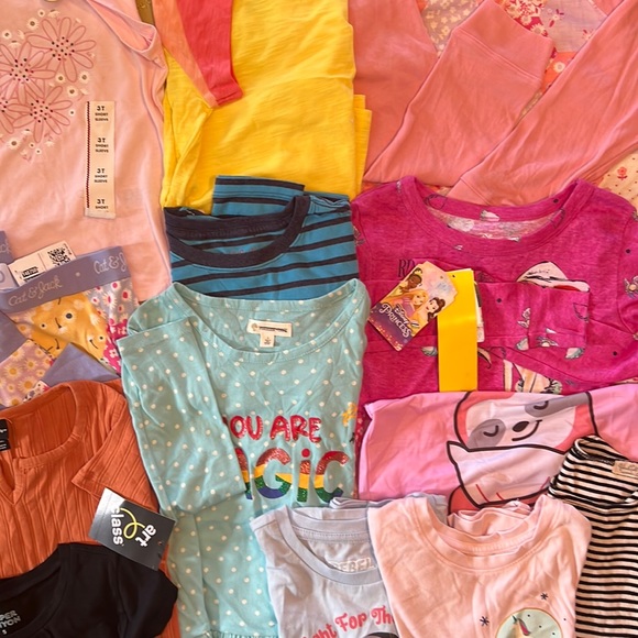 art class, Disney, Rebel Girls Other - Bundle 14- girls clothes 3-T, 4, 5, 6/6x NWT